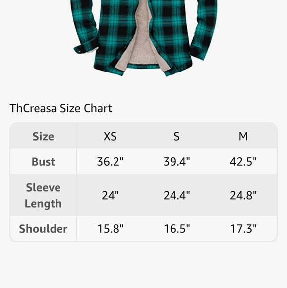 Brand new womens Sherpa lined shacket - Picture 3 of 3